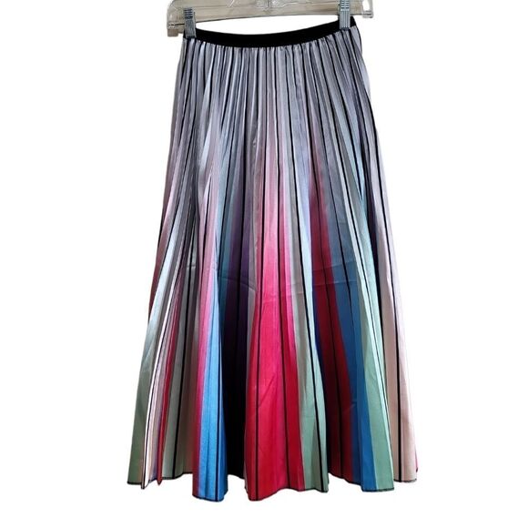 CODIGO Rainbow High Waisted Skirt Sz Small - Picture 5 of 9